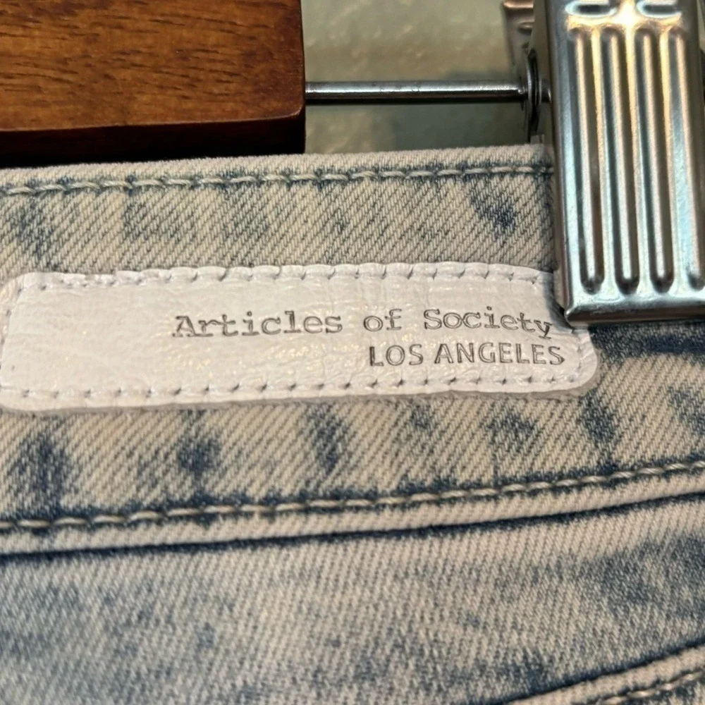 NWT Articles of Society Acid Wash Suzy Skinny‎ Jean Size 28 - Picture 6 of 11